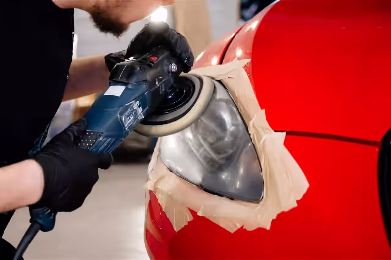 Полировка кузова автомобиля